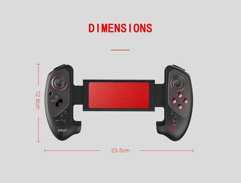 Bluetooth Gamepad Wireless Telescopic Game Controller Joystick Pad for iOS/Android/WIN - IPEGA PG-9083s - WooTech Online Shopping
