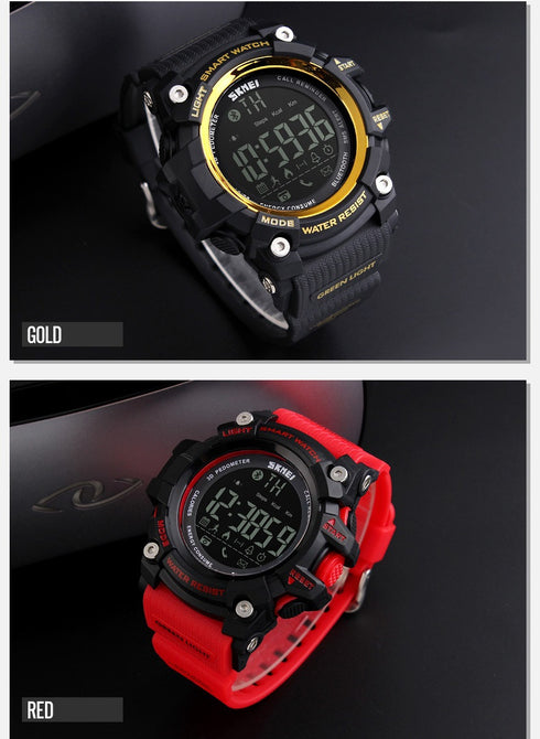 SKMEI 1227 Waterproof Alarm Bluetooth Sports Watch - WooTech Online Shopping