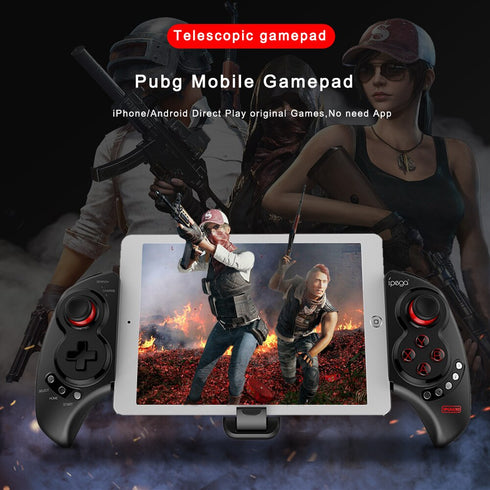 Wireless Joystick Telescopic Bluetooth Gamepad iPhone Android Smartphone iPad Tabet Laptop Game Console Controller - WooTech Online Shopping