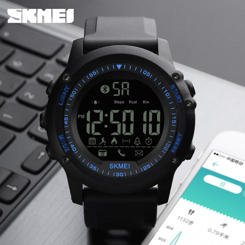 SKMEI 1321 Waterproof Alarm Bluetooth Sports Watch - WooTech Online Shopping