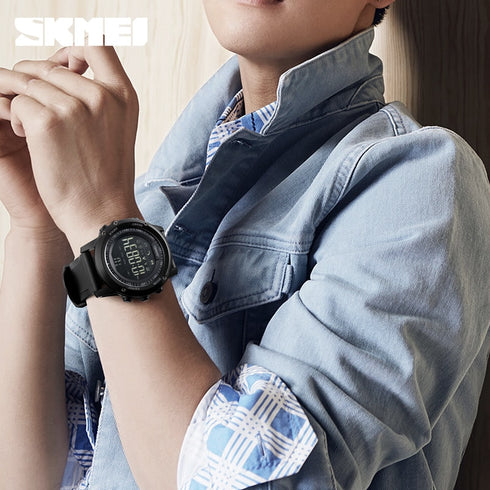 SKMEI 1321 Waterproof Alarm Bluetooth Sports Watch - WooTech Online Shopping