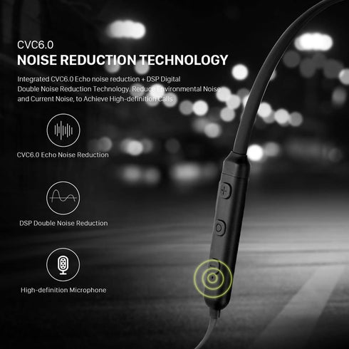 HOCO Metal Sport Bluetooth Headphone Sweatproof Earphone Magentic Earpiece Stereo Wireless Headset for Mobile Phone - WooTech Online Shopping