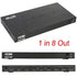 HDMI 8 Port Splitter 4k - 1 in 8 Port out splitter for TV and Computer - WooTech Online Shopping