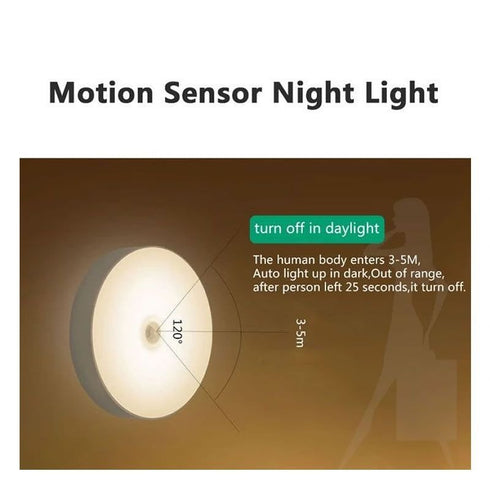 Rechargeable Motion Sensor Light Lamp - WooTech Online Shopping In SA