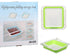 Refrigerator Folding Storage Box - Green - WooTech Online Shopping In SA