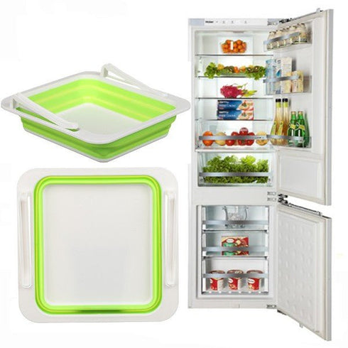 Refrigerator Folding Storage Box - Green - WooTech Online Shopping In SA