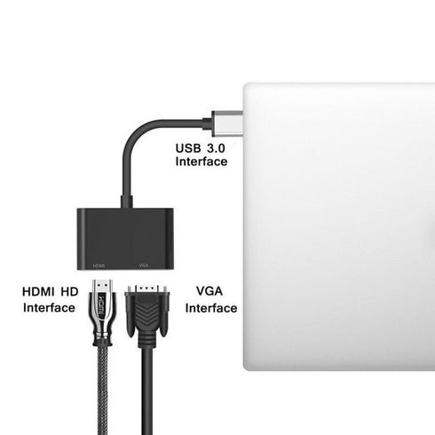 USB 3.0 To VGA/HDMI Adapter
