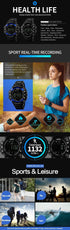 SKMEI 1226 Waterproof Alarm Bluetooth Sports Watch - WooTech Online Shopping In SA