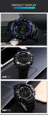 SKMEI 1226 Waterproof Alarm Bluetooth Sports Watch - WooTech Online Shopping In SA