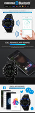 SKMEI 1226 Waterproof Alarm Bluetooth Sports Watch - WooTech Online Shopping In SA