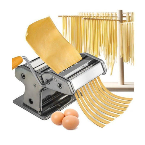 Stainless Steel Manual Pasta Making Machine - 150mm - WooTech Online Shopping In SA