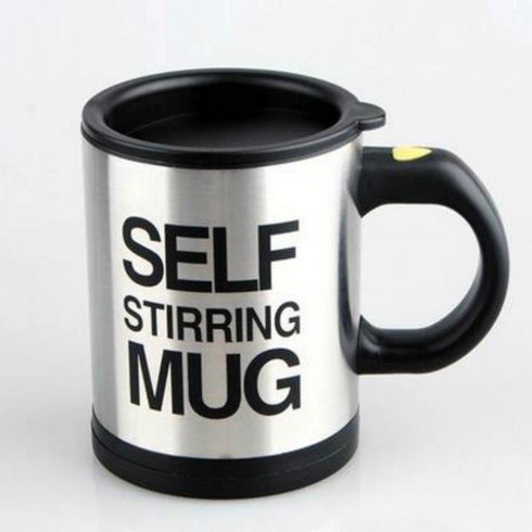 Stainless Steel Self Stirring Mug - WooTech Online Shopping In SA