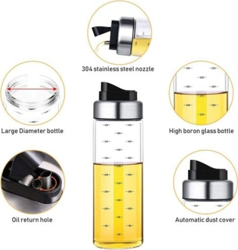 450ML Glass Oil Dispensing Bottle