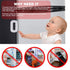 Toddler Multifunction Fridge Safety Lock - White - WooTech Online Shopping In SA