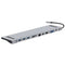 Type-C Hub 10 in 1 Type C to HDMI VGA 3*USB-3.0 /RJ45 Gigabit Ethernet PD SD/TF Hub - WooTech Online Shopping In SA