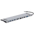 Type-C Hub 10 in 1 Type C to HDMI VGA 3*USB-3.0 /RJ45 Gigabit Ethernet PD SD/TF Hub - WooTech Online Shopping In SA
