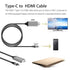 Type-C to HDMI HDTV 4K For Samsung Galaxy Note 8 9 S10+ Plus Type C To HDMI Cable Adapter - WooTech Online Shopping In SA