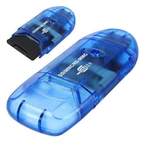 USB 2.0 SD/MMC/RS-MMC external card reader - WooTech Online Shopping In SA