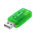 USB Sound Card Virtual 5.1 - WooTech Online Shopping In SA