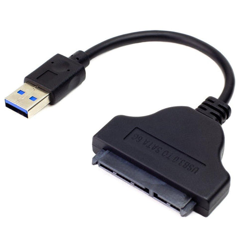 USB3.0 to SATA High Speed Adapter Cable Hard Disk Data Cable USB to SATA Support 2.5 Inch SSD & HDD - WooTech Online Shopping In SA