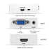 VGA to HDMI 1080p Full Hd Video Converter - White - WooTech Online Shopping In SA