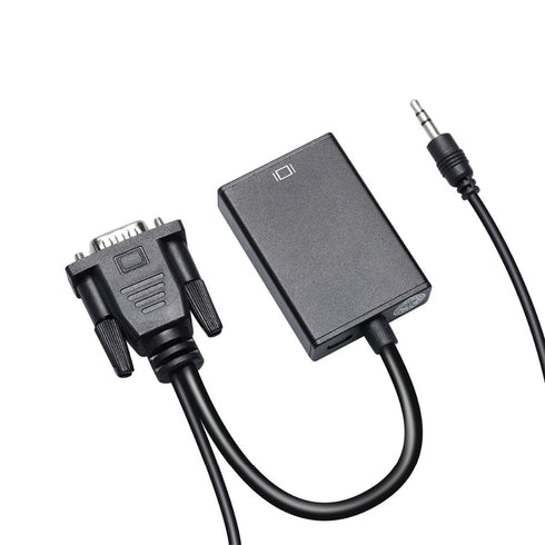 VGA to HDMI Converter Cable - Black - WooTech Online Shopping In SA