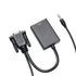 VGA to HDMI Converter Cable - Black - WooTech Online Shopping In SA