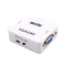 VGA2AV Mini VGA to AV RCA Converter for PC & Audio - WooTech Online Shopping In SA