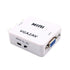 VGA2AV Mini VGA to AV RCA Converter for PC & Audio - WooTech Online Shopping In SA