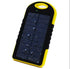 Waterproof Solar Power Bank Shockproof - With Two USB Outputs - Blue - WooTech Online Shopping In SA