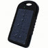 Waterproof Solar Power Bank Shockproof - With Two USB Outputs - Blue - WooTech Online Shopping In SA
