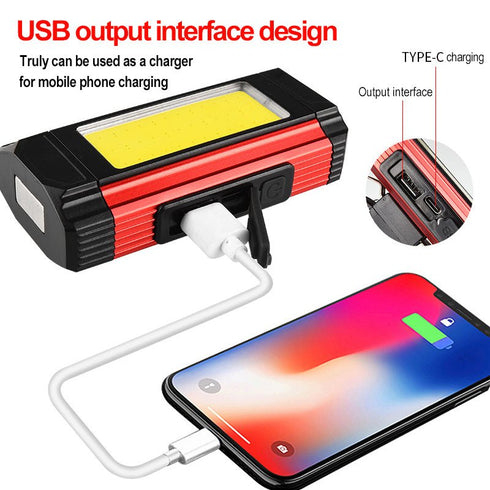 Waterproof USB Rechargeable Bike Front Light - WooTech Online Shopping In SA