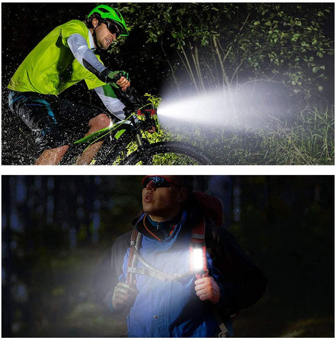 Waterproof USB Rechargeable Bike Front Light - WooTech Online Shopping In SA