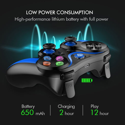 Wireless Bluetooth Gamepad Controller Joystick For Android -Ios - PC -PS3 VA-013 - WooTech Online Shopping In SA