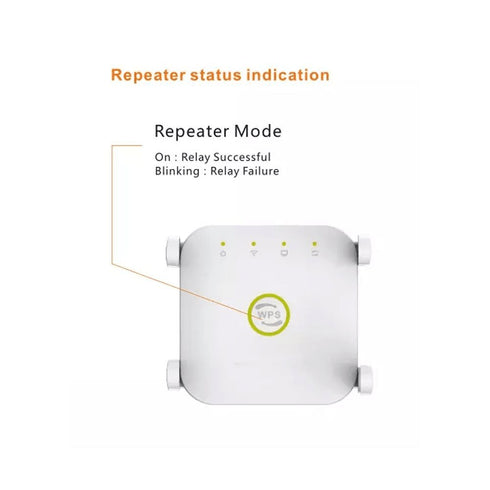 Wireless-N Wifi Repeater Pro - White - WooTech Online Shopping In SA