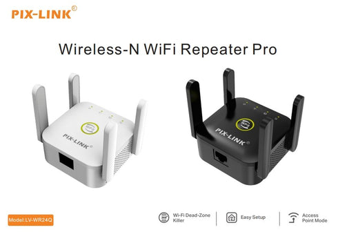 Wireless-N Wifi Repeater Pro - White - WooTech Online Shopping In SA